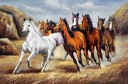 unknow artist, Horses 024